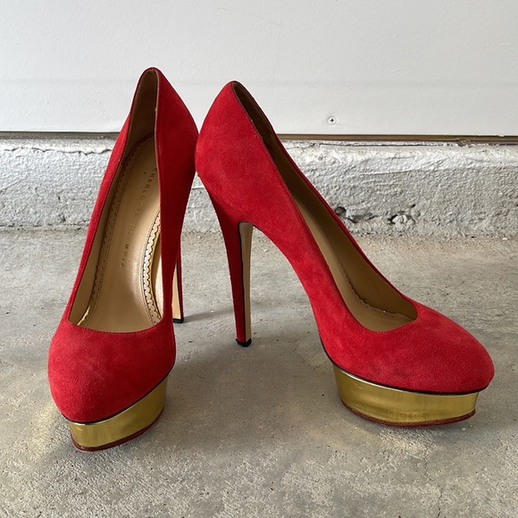 Like new Charlotte Olympia Pumps - Picture 3 of 8
